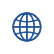 Головна 10 simple minimalist globe icon blue solid color cl